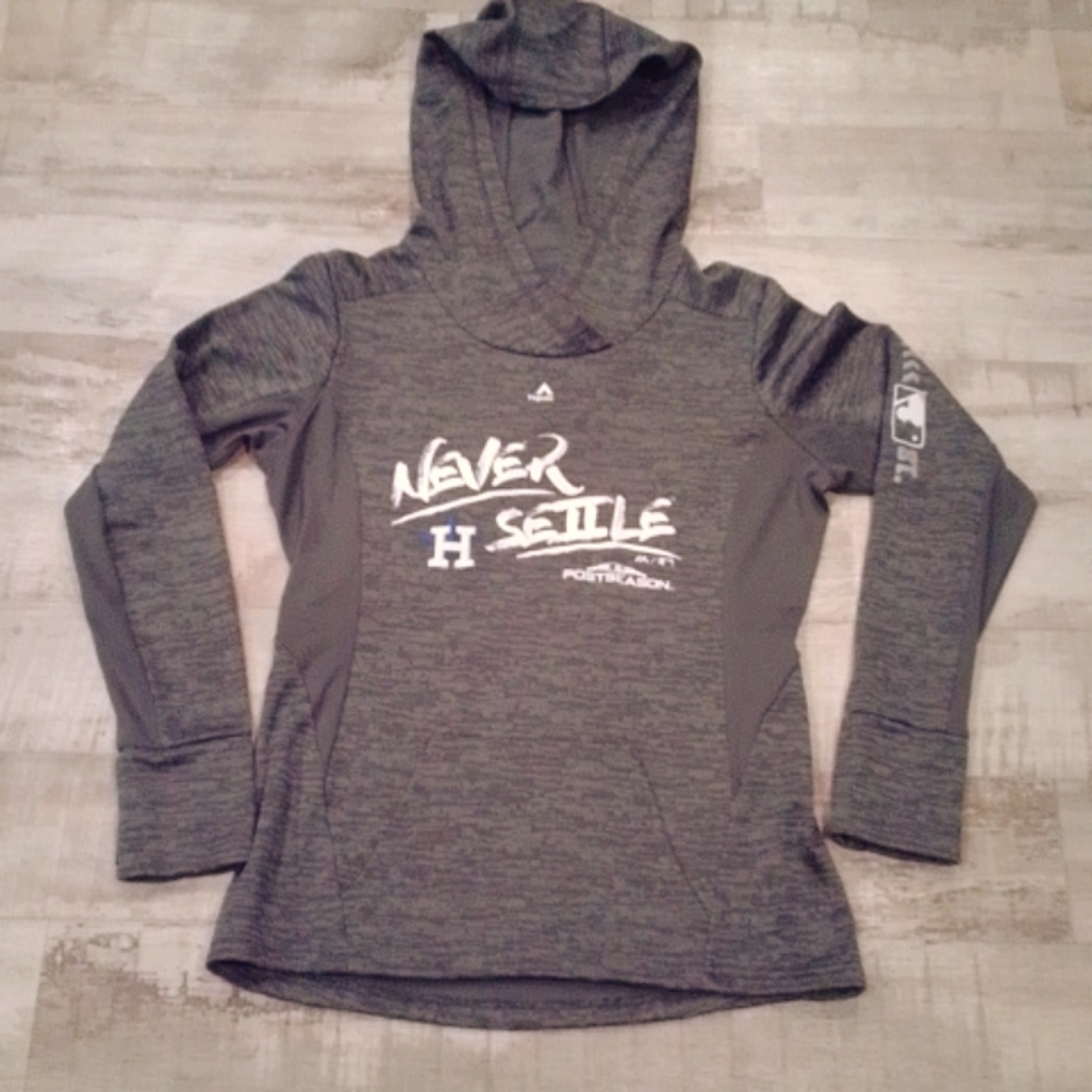 Majestic Fan Fashion 2018 Houston Astros girl's pullover hoodie